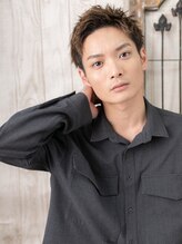 モッズヘアメン 名護大東店(mod's hair men) ≪mod's men≫ハイトーンカラー★アップバングショートa