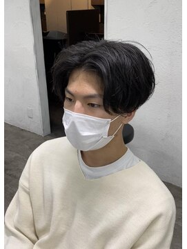 プライズ アイリス 池袋東口店(prize Iris) 前下がりセンターパート/パーマ/￥10780