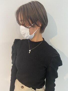 ヘアーデザイン ビビッド(HAIR DESIGN VIVID) ハンサムショート × ハイトーン