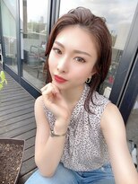 ピープスアンドスー 表参道 渋谷(Peeps&Suu.) 韓国風耳掛け外はねミディアム/髪質改善/20代30代40代/武田涼