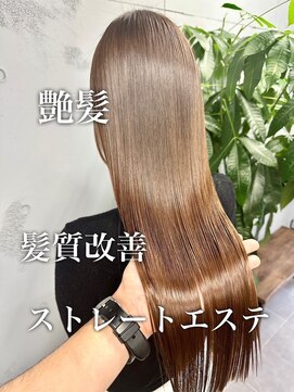 ダーツ(darts) 【darts 松永雄樹】髪質改善ストレートエステ