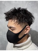 レイズ 名古屋(RAYS) 短髪無造作ツイストスパイラルジェットモヒカン h