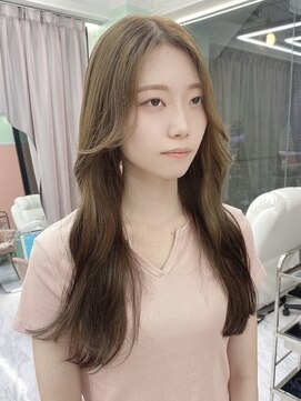 ガーランド(Girland) 【girland】明るめブラウン 韓国風/レイヤーカット