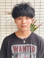 スウェル 船橋店(Swell)&nbsp;ハイライト/マッシュパーマ/ウルフ/波巻き/メンズ