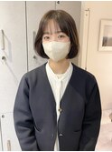 【 YOKE 】ミニボブ韓国ボブ顔まわり小顔レイヤー