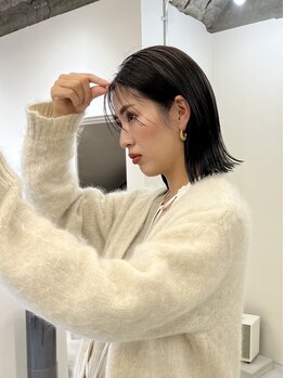 ツキヘア(TUKI hair)の写真/【フェイスラインを美しく】1mm単位で印象が変わる扱いやすいショートをご提案◇伸びても自然と大好評◎