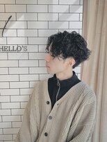 オールデイハローズ 京都駅前店(ALL DAY HELLO`S)&nbsp;20代30代40代メンズ大人グランジ黒髪モテパーマ【京都駅】