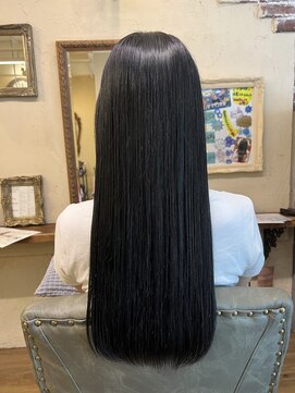 ベレッタ 枚方店(veretta.) 寒色系カラー☆30代/40代/50代（田村良平）ストレートロング