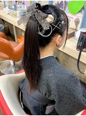 卒業式♪『袴着付け＋ヘアセット』※ヘアセットメインの写真です