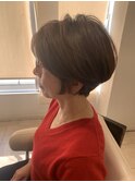 大人エレガントボリュームアップショート30代40代50代クセ毛