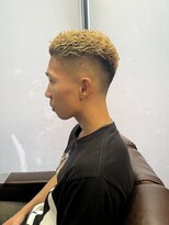 ヒロギンザ 池袋 サンシャイン通り店(HIRO GINZA) ハイトーンスキンフェード極道パーマ