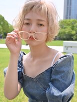 アレックス 西神中央店(alex) 大人可愛いハイトーンカラー×ボブ【20代30代40代50代】