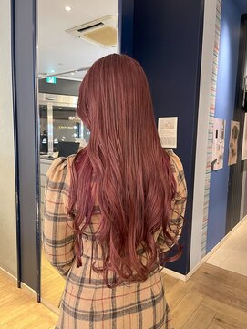 コワファースト 大分(COIFF1RST) パープルブラウンカラー