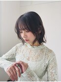 【目黒不動前美容室】春ボブ-ボブセットスタイリング