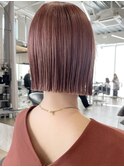 切りっぱなしボブ