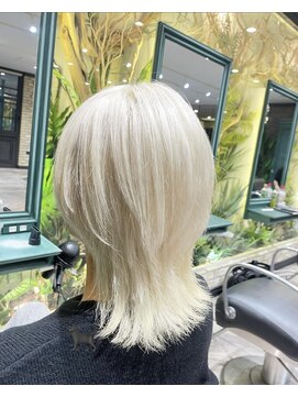 ヘアラボ(HAIR LABO) ホワイトブロンドウルフ