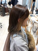 プラグ バイ ネオリーブ(plug by neolive)&nbsp;チェリーブラウン×髪質改善[髪質改善/縮毛矯正/韓国]A