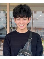 アッシュ 横浜瀬谷店(Ash)&nbsp;自然な立体感◎束感×色気シャドウパーマ