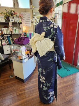 ヤスオカ美容室 浴衣＆夏のヘアメイク
