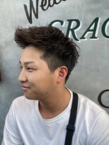 グレースマンカフェ(GRACE MAN CAFE)&nbsp;【メンズパーマ】ツイストスパイラルパーマ！ジェットスタイル！