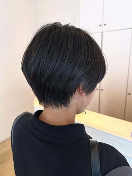 ラシェンテ みのおキューズモール(La Sente) 10代20代30代40代オススメスタイル小顔マニッシュショートボブ