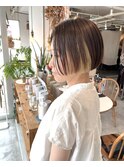 イヤリングカラー　ミニボブ