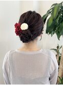 夏祭りヘアアレンジ