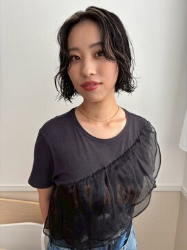 ユイマァル 岡山店(YUIMARL) ニュアンスパーマ×透明感ハイライト