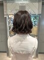 アミー 銀座(Ammy)&nbsp;アイロンで巻くのが苦手な方におすすめのボブパーマ♪ボブパーマ