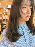 ミディアム/韓国風/レイヤーカット/顔回りカット/柏駅
