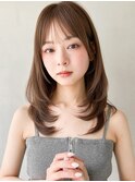 フェイスフレーミング結べるボブ外ハネボブ愛され斜めバング