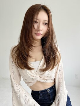 シクネ 新潟駅 万代(SHICUNE) 【新潟/万代】レイヤー　顔まわりレイヤー　ハッシュカット