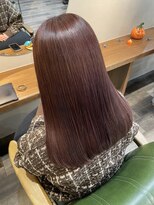 シーン(seen.)&nbsp;髪質改善カラー×ピンクブラウン