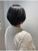 ダークグレージュショート