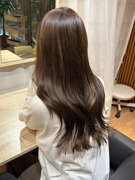 トリッカ 代官山(tricca) オリーブベージュ/透明感カラー/ 艶髪/髪質改善