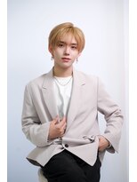 ゴールド 大阪 梅田店(GOALD)&nbsp;ナチュラルハイトーンシースルーラウンドマッシュ