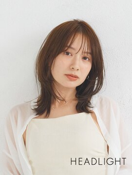 ソーエン バイ ヘッドライト 長崎店(soen by HEADLIGHT) 外ハネレイヤー#シャギー#小顔#顔周り#韓国#ダークアッシュ