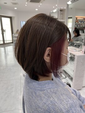 ニューヨークニューヨーク 松井山手店(NYNY) ピンクインナーカラー