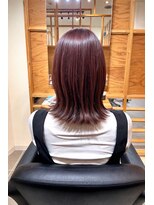 モーント(MOND)&nbsp;［外はねボブ＋ピンクブラウン＋30代＋千葉駅］