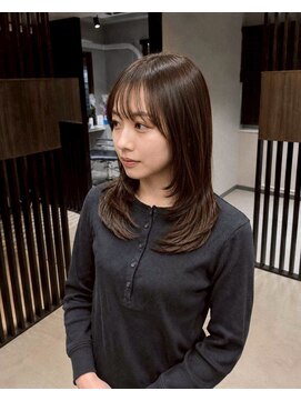 キラヴィ 三宮店(KIRAVI) 裾カラーベリーショートラベンダーグレージュレイヤーボブ