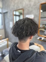 リアン(lien)&nbsp;【豊川】刈り上げマッシュ×無造作ツイストスパイラルパーマ