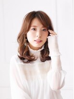 アッシュ 日吉店(Ash)&nbsp;ミディアムのカジュアルパーマ