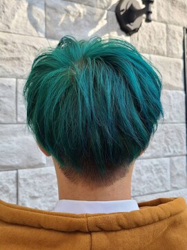 ルシエ 立川(LUCIE) マッシュ×グリーン