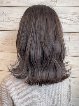 ベルクープス 天王寺店(Belle Coupes) 【Bellecoupes】垣谷千佳 アディクシー ラベンダーベージュ