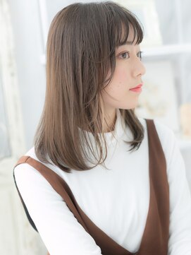 カバーヘア 上尾西口店(COVER HAIR) シースルーバング小顔前下がりウルフレイヤーa上尾20代30代40代