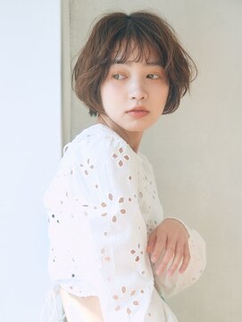 リトル 池袋(little) ベビーバングふんわりショート