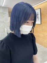 トゥコ(tuco)&nbsp;ネイビーカラー　切りっぱなし