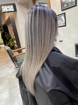 サニー 渋谷(SUNNY) グレーベージュニュアンスカラーアッシュミルクティー