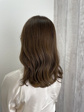 シエル 立川店(CIEL) ブリーチなし!ベージュ×ロング【CIEL×maki】