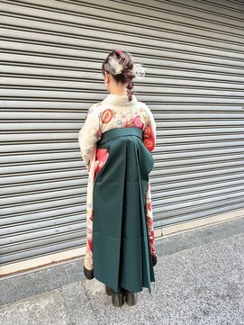 モスト(MocT) 袴×卒業式ヘア